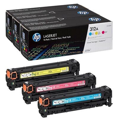 Original HP Multipack Toner 312A  / CF440AM