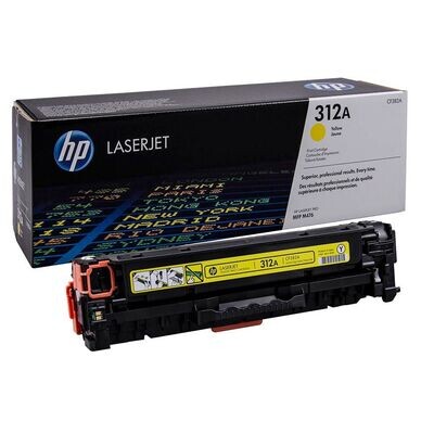 Original HP Toner 312A Yellow / CF382A Original HP Toner 312A Yellow / CF382A