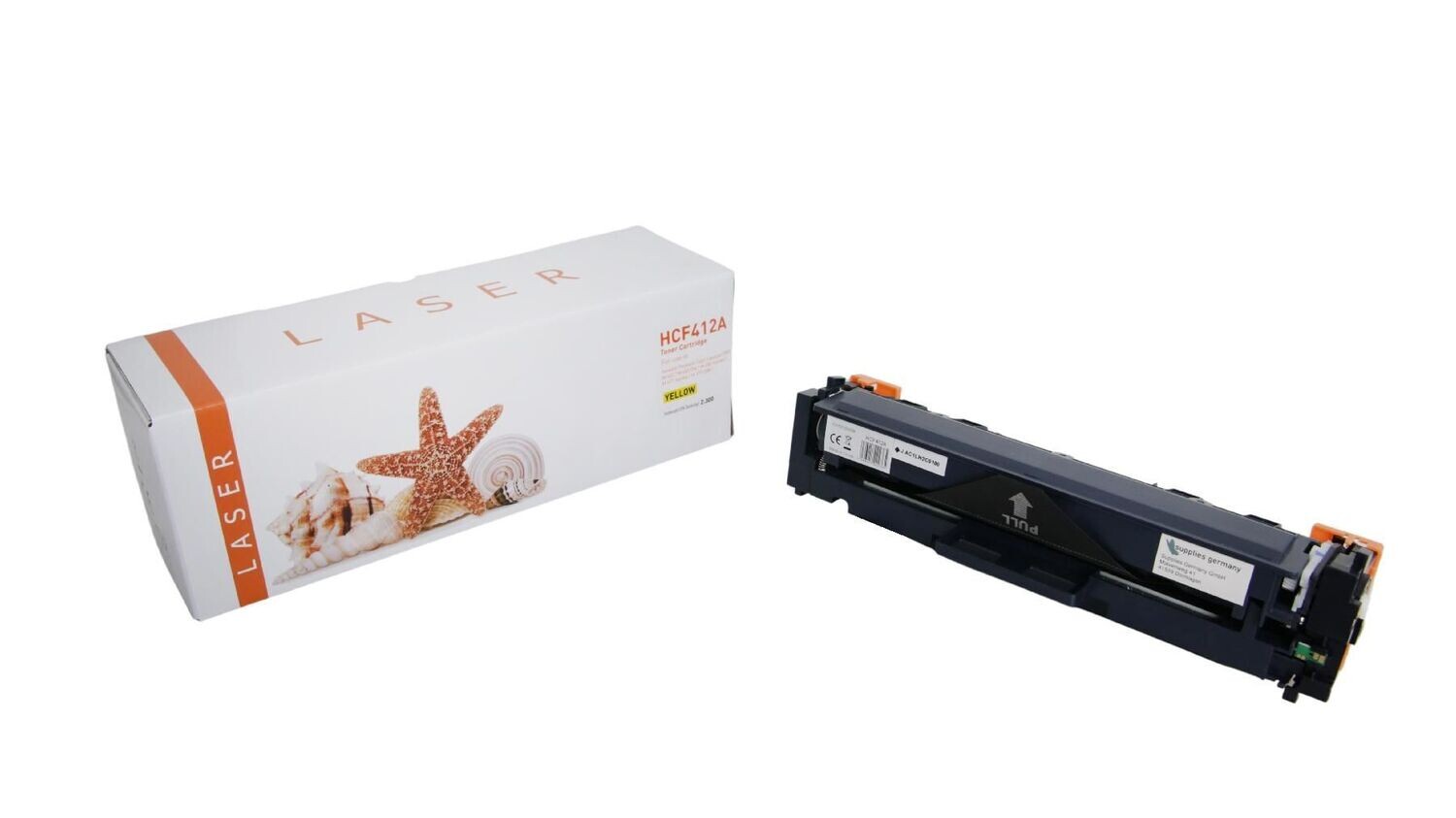 Alternativer Toner passend zu HP 410A / CF412A  Yellow