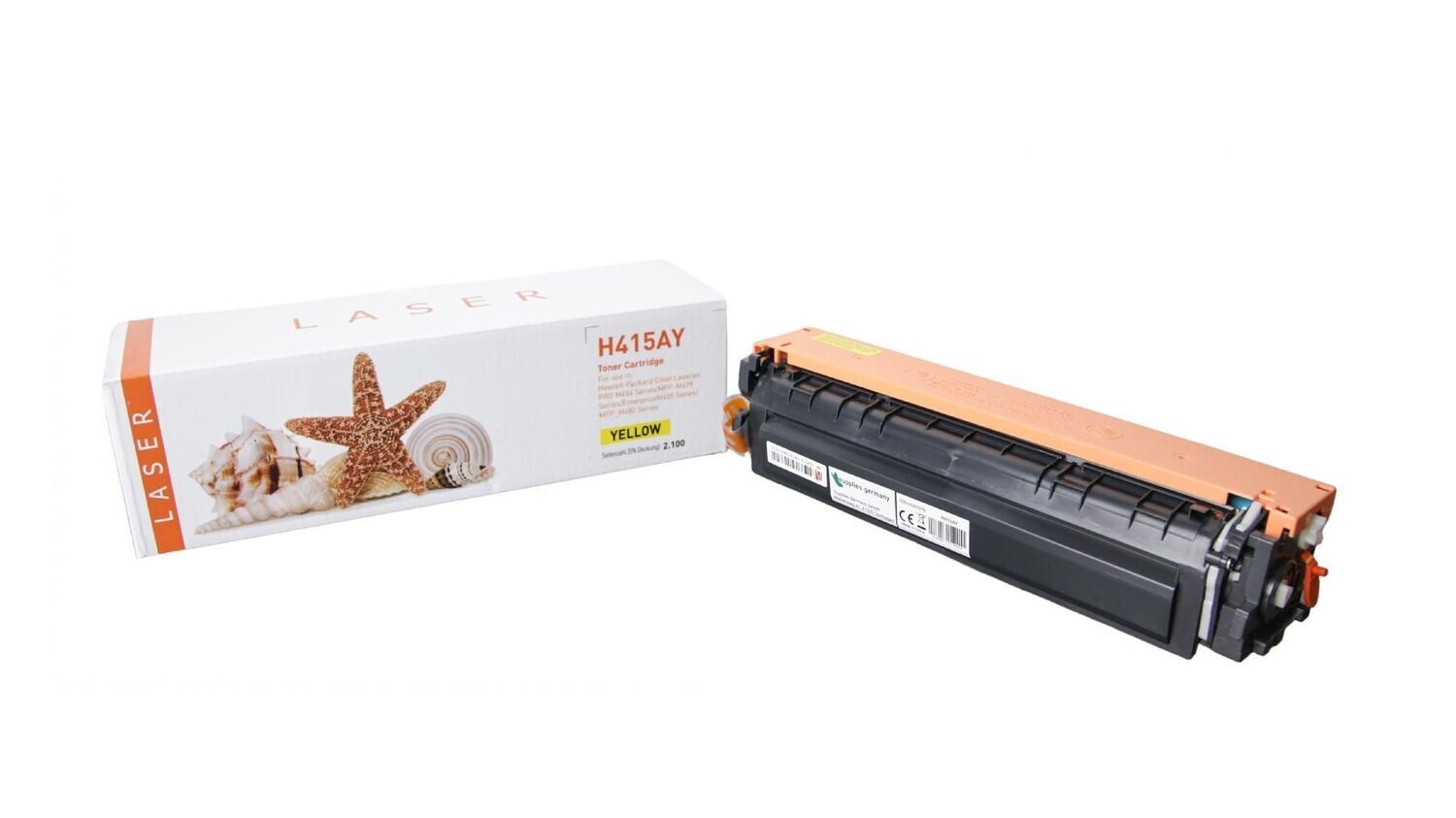 Alternativer Toner passend zu HP 415A / W2032A  Yellow