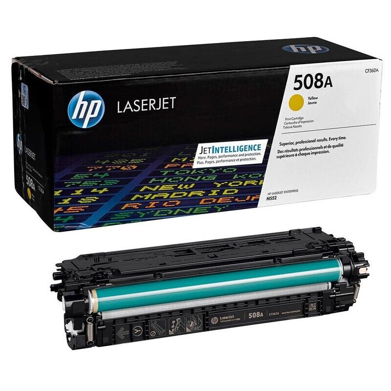 Original HP Toner 508A  Yellow / CF362A