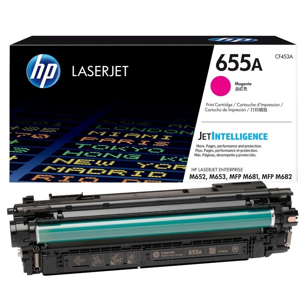 Original HP Toner 655A  Magenta / CF453A
