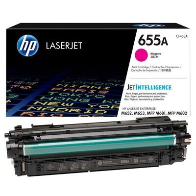 Original HP Toner 655A Magenta / CF453A Original HP Toner 655A Magenta / CF453A