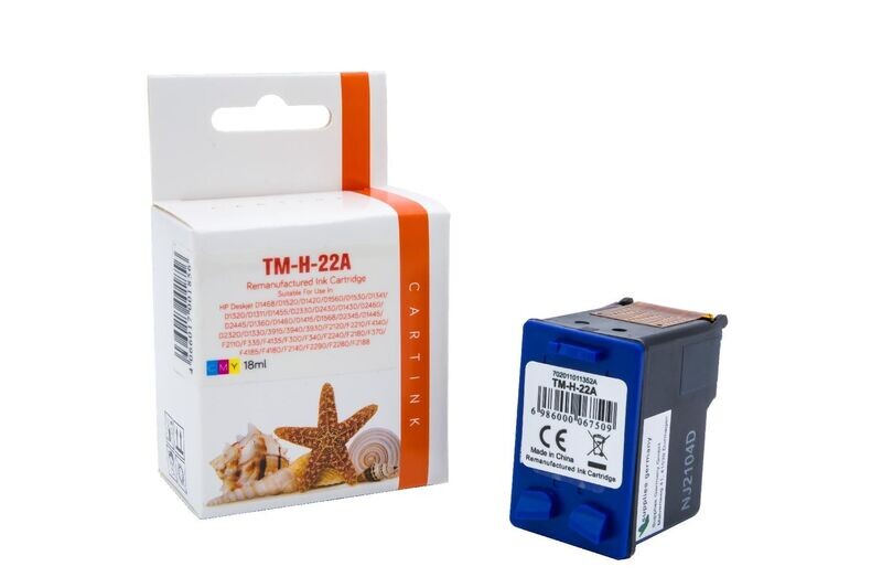 Alternative Druckerpatrone passend zu HP 22 / C9352AE farbig Alternative Druckerpatrone passend zu HP 22 / C9352AE farbig