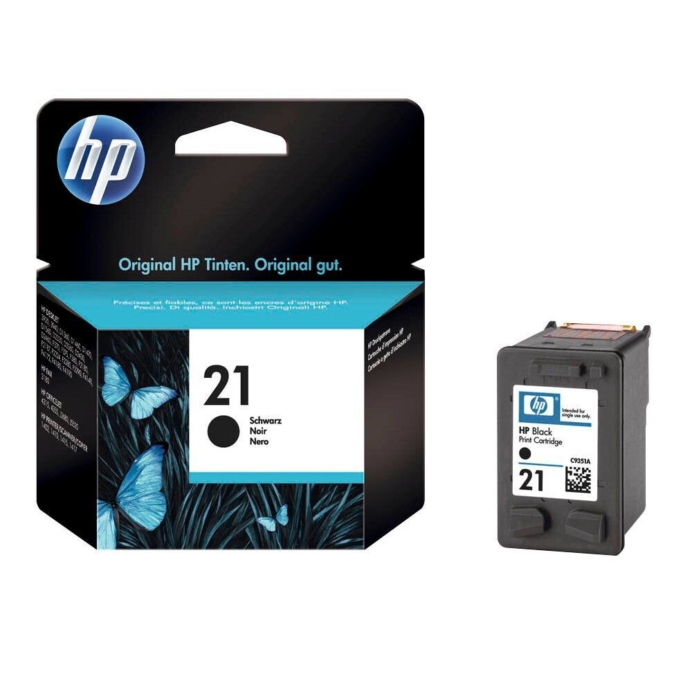 Original HP Druckerpatrone HP 21  Black / C9351AE