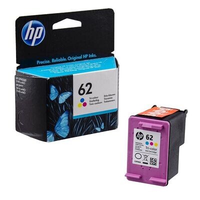 Original HP Druckerpatrone HP62  Color / C2P06AE