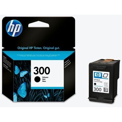 Original HP Druckerpatrone HP300 Black / CC640EE