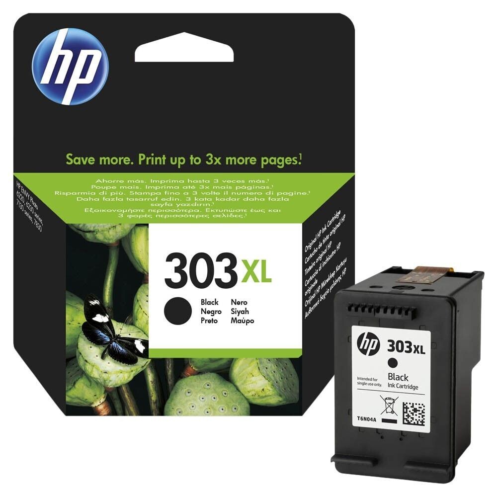 Original HP Druckerpatrone HP303XL Black / T6N04AE