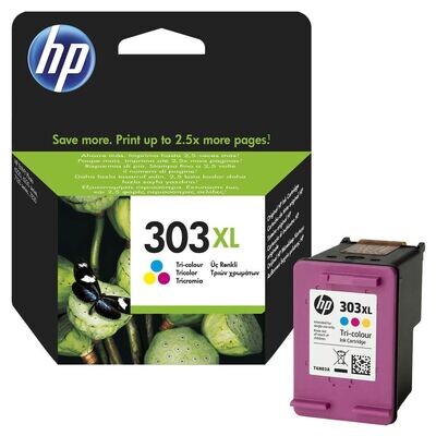Original HP Druckerpatrone HP303XL Color / T6N03AE Original HP Druckerpatrone HP303XL Color / T6N03AE