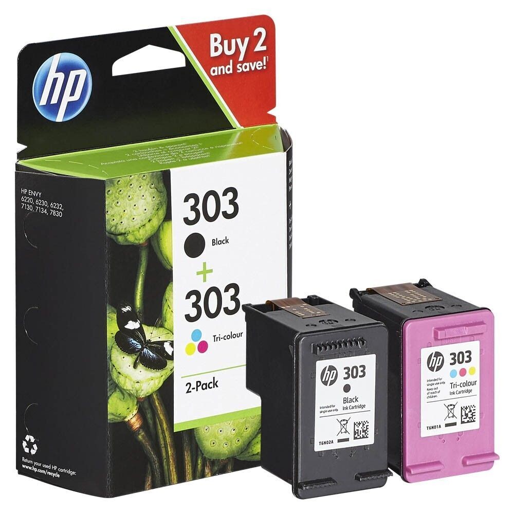 Original HP Multipack HP303 Black,Color /3YM92AE