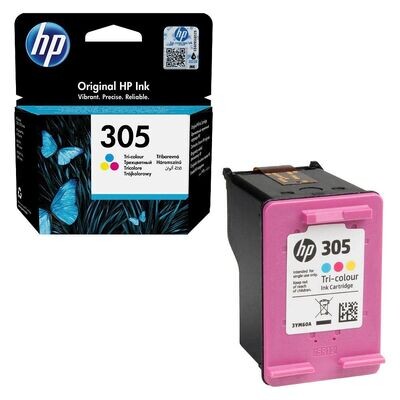 Original HP Druckerpatrone HP305 Color / 3YM60A Original HP Druckerpatrone HP305 Color / 3YM60A