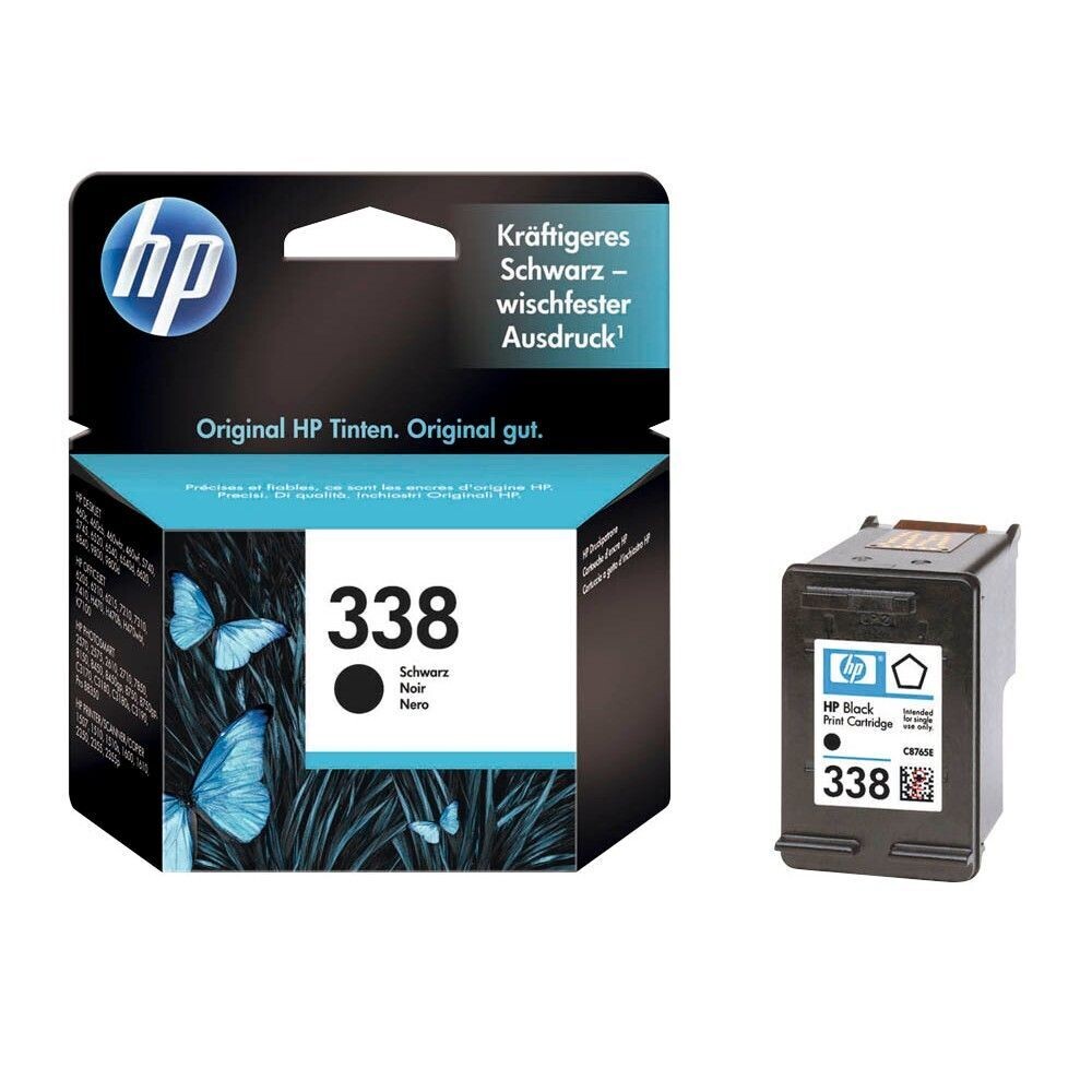 Original HP Druckerpatrone HP338  Black / C8765EE