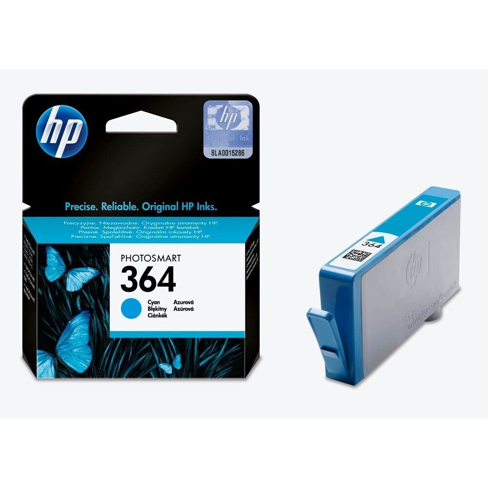 Original HP Druckerpatrone HP364  Cyan / CB318EE