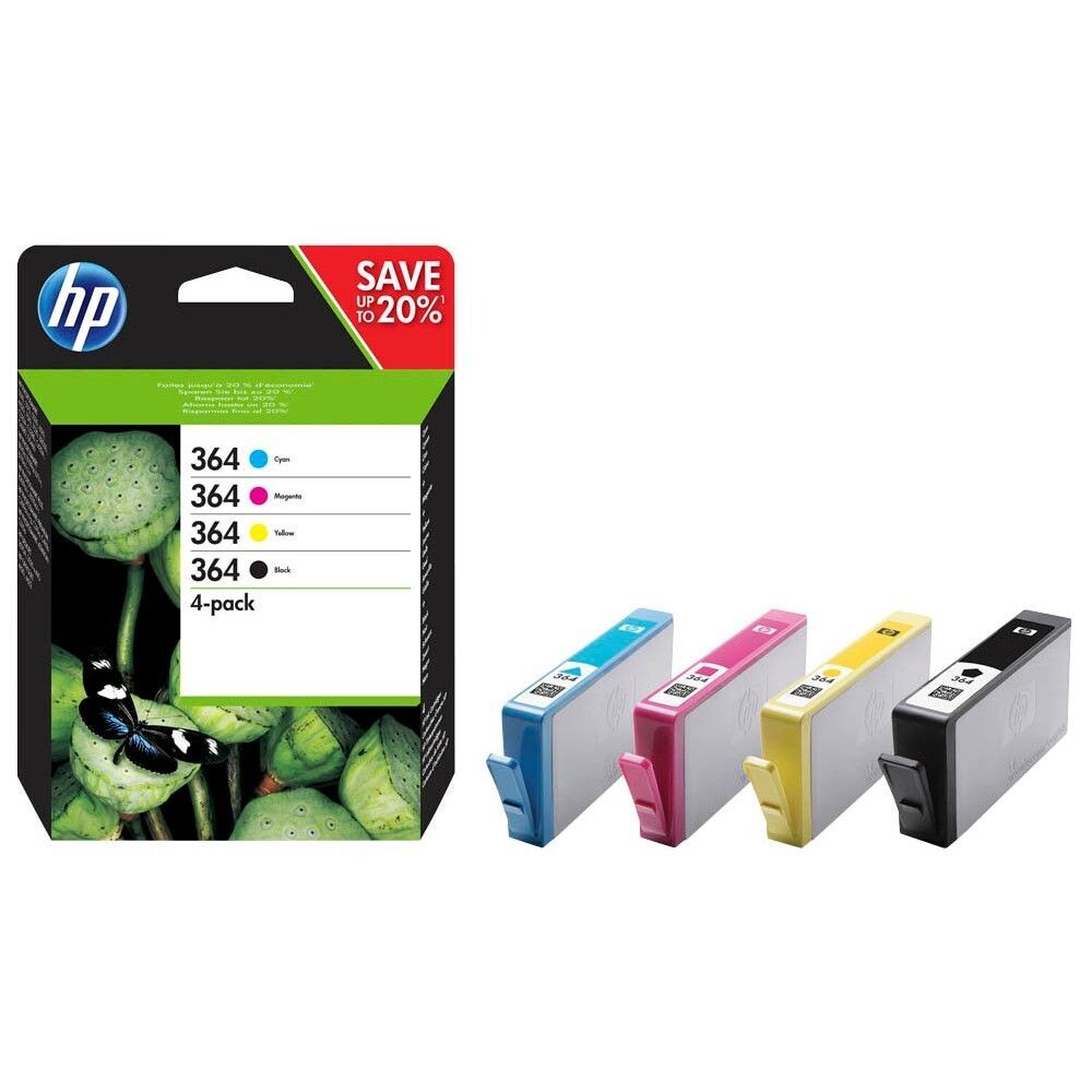 Original HP Multipack HP364  BK,C,M,Y / N9J73AE