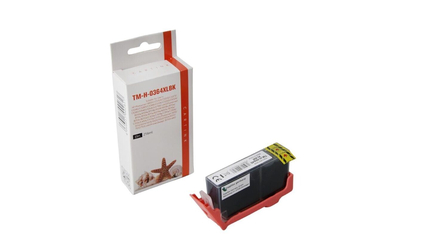 Alternative Druckerpatrone passend zu HP364 / CN684EE  Schwarz