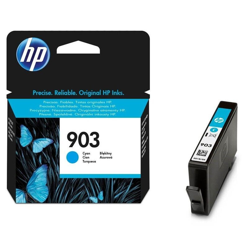 Original HP Druckerpatrone HP903 Cyan / T6L87AE Original HP Druckerpatrone HP903 Cyan / T6L87AE