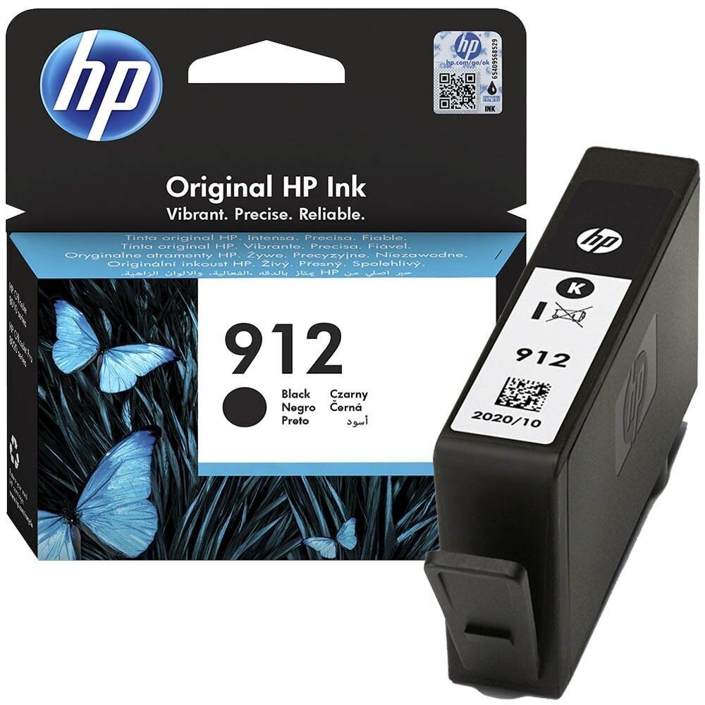 Original HP Druckerpatrone HP912 Black / 3YL80AE