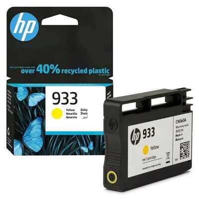 Original HP Druckerpatrone HP933 Yellow / CN060AE Original HP Druckerpatrone HP933 Yellow / CN060AE