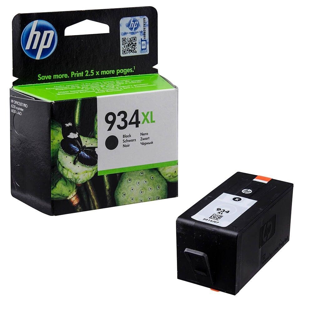 Original HP Druckerpatrone HP934XL  Black / C2P23AE