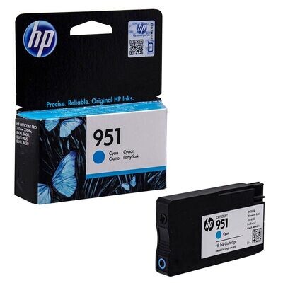 Original HP Druckerpatrone HP 951  Cyan / CN050AE