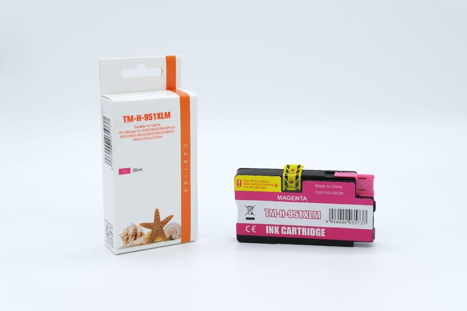 Alternative Druckerpatrone passend zu HP951XL /CN047AE  Magentan
