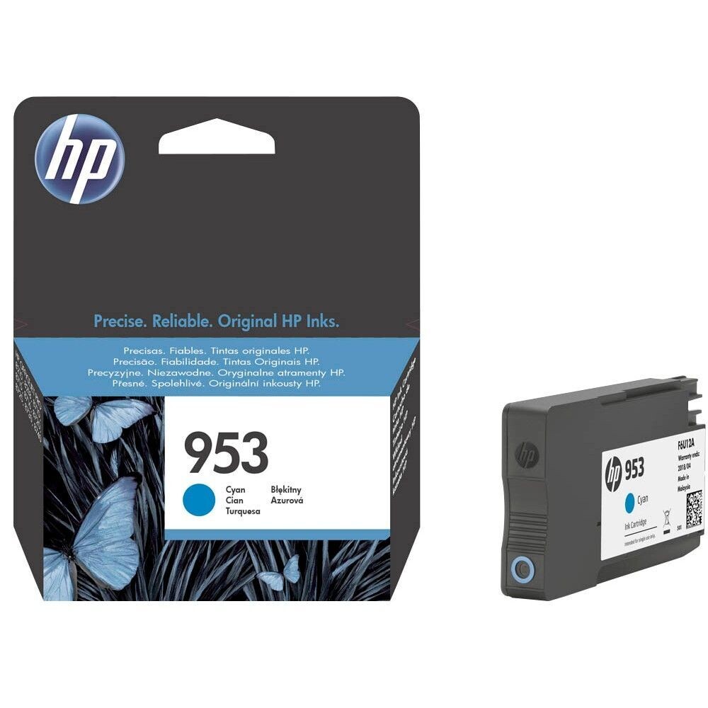 Original HP Druckerpatrone HP953  Cyan / F6U12AE