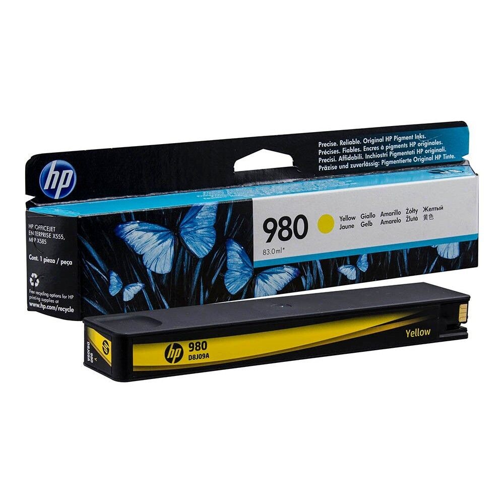 Original HP Druckerpatrone HP980  Gelb / D8J09A