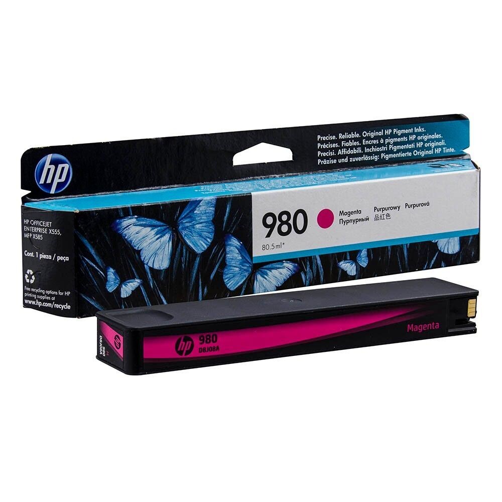 Original HP Druckerpatrone HP980  Magenta / D8J08A
