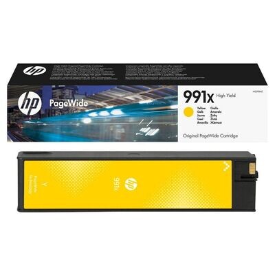 Original HP Druckerpatrone HP991X Gelb / M0J98AE Original HP Druckerpatrone HP991X Gelb / M0J98AE