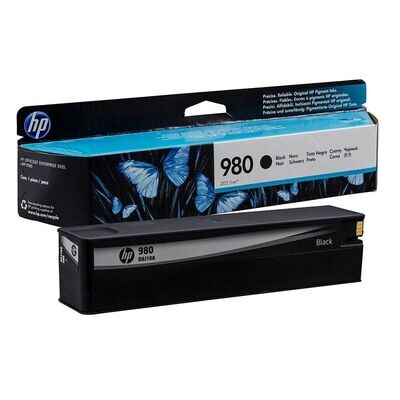 Original HP Druckerpatrone HP980 Black / D8J10A Original HP Druckerpatrone HP980 Black / D8J10A