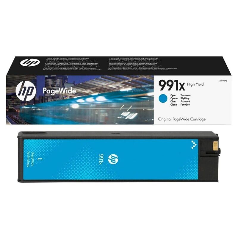 Original HP Druckerpatrone HP991X Cyan / M0J90AE