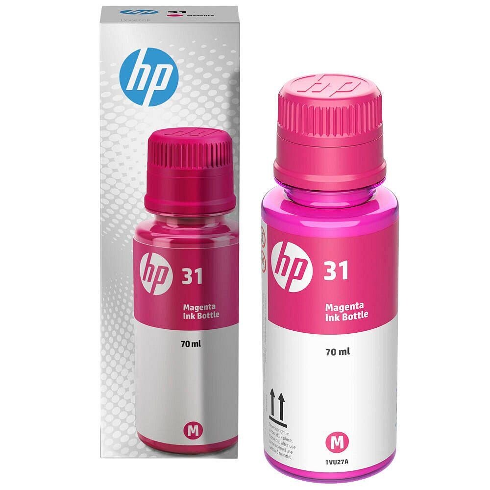 Original HP Tintenflasche HP31  magenta / 1VU27AE