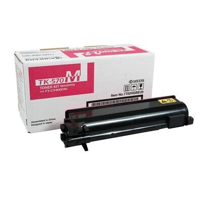 Original Kyocera Toner TK-570 Magenta / 1T02HGBEU0 Original Kyocera Toner TK-570 Magenta / 1T02HGBEU0