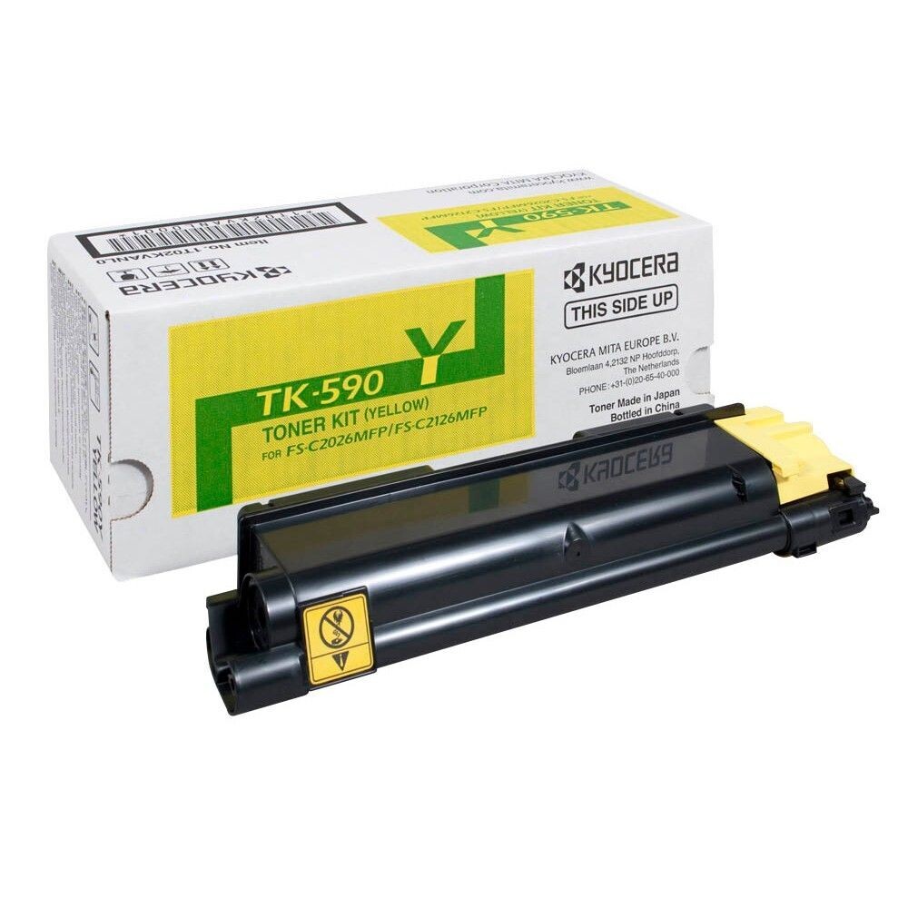 Original Kyocera Toner TK590  Gelb / 1T02KVANL0