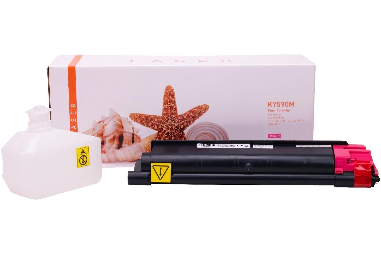 Alternativer Toner passend zu Kyocera TK590 / 1T02KVBNL0  Magenta