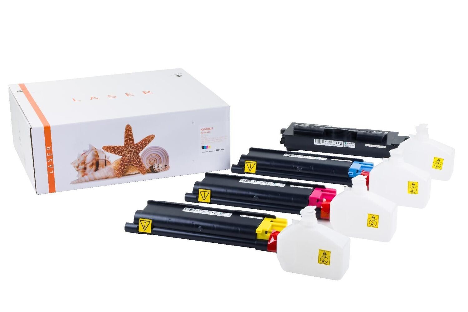 Alternativer Multipack passend zu Kyocera TK590 / BK,C,M,Y