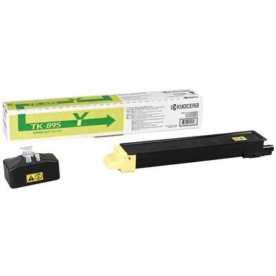 Original Kyocera Toner TK895 Gelb / 1T02K0ANL0 Original Kyocera Toner TK895 Gelb / 1T02K0ANL0