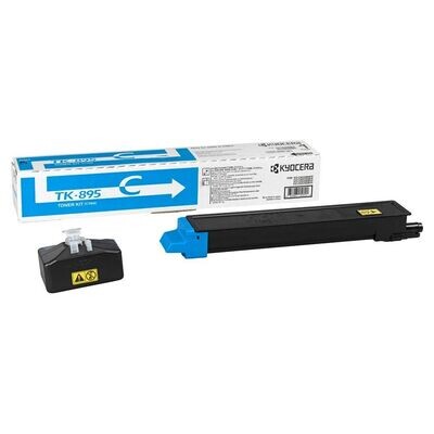 Original Kyocera Toner TK895 Cyan / 1T02K0CNL0 Original Kyocera Toner TK895 Cyan / 1T02K0CNL0