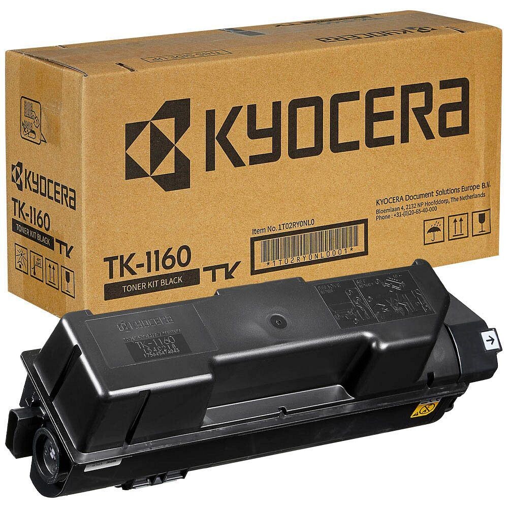 Original Kyocera Toner TK1160  Schwarz/ 1T02RY0NL0