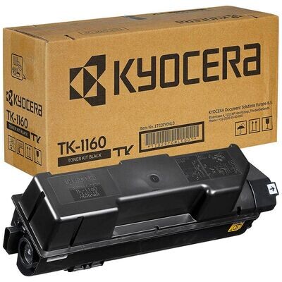 Original Kyocera Toner TK1160 Schwarz/ 1T02RY0NL0 Original Kyocera Toner TK1160 Schwarz/ 1T02RY0NL0