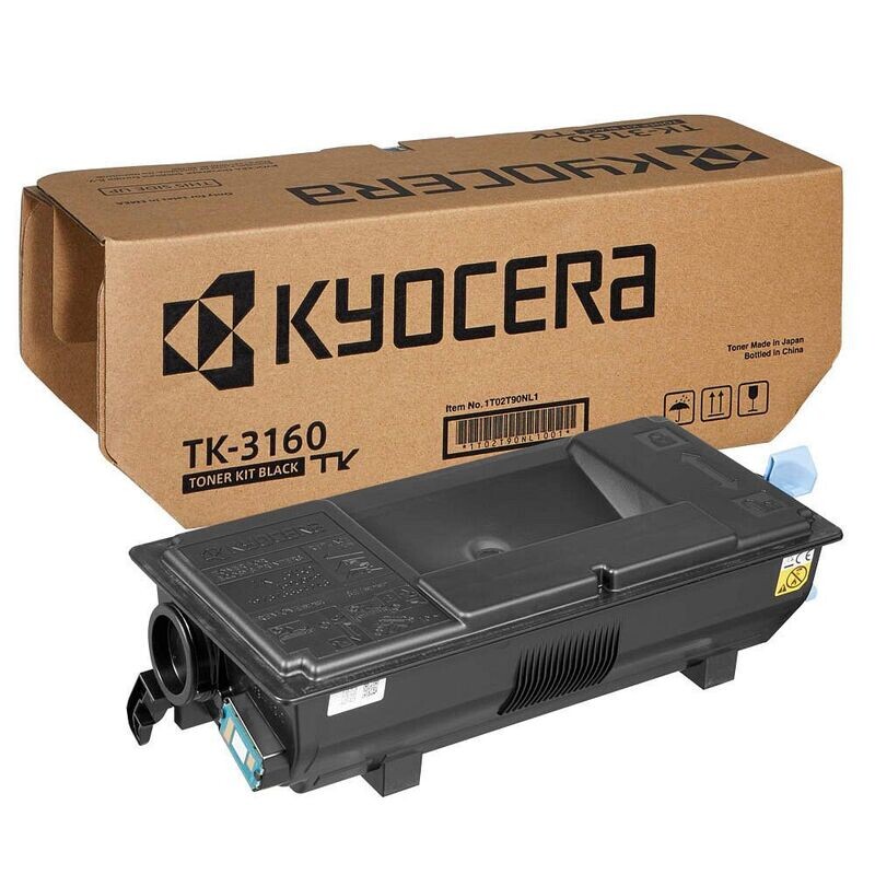 Original Kyocera Toner TK3160 Schwarz/  1T02T90NL0