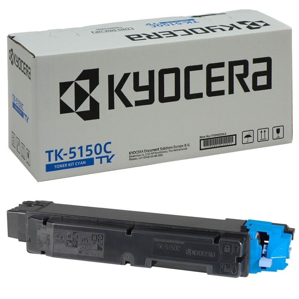 Original Kyocera Toner TK5150 Cyan / 1T02NSCNL0