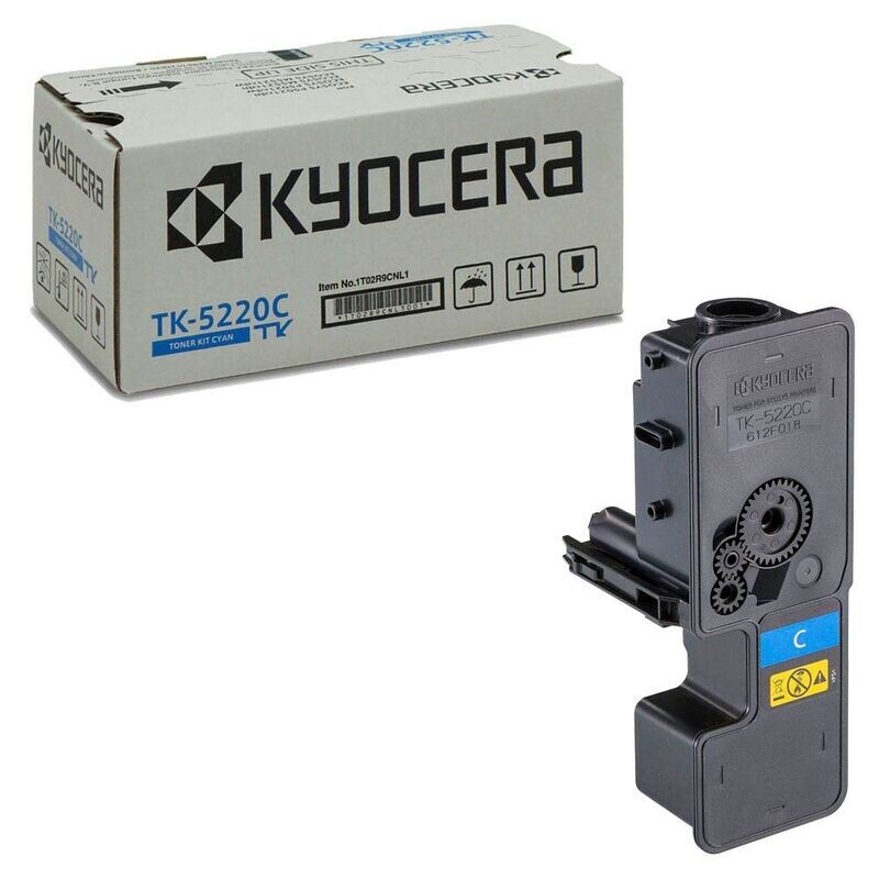 Original Kyocera Toner TK5220 Cyan / 1T02R9CNL1 Original Kyocera Toner TK5220 Cyan / 1T02R9CNL1