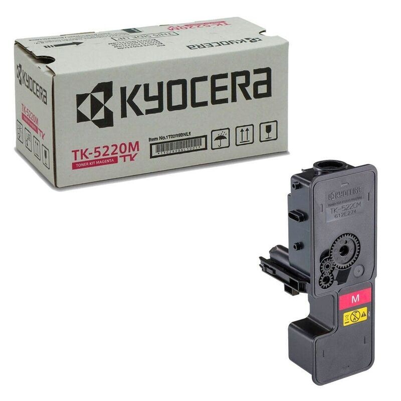 Original Kyocera Toner TK5220 Magenta / 1T02R9BNL1 Original Kyocera Toner TK5220 Magenta / 1T02R9BNL1
