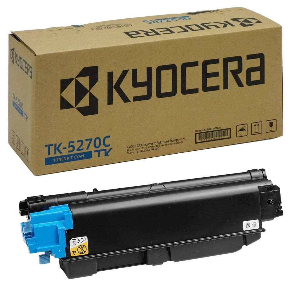 Original Kyocera Toner TK5270 Cyan / 1T02TVCNL0