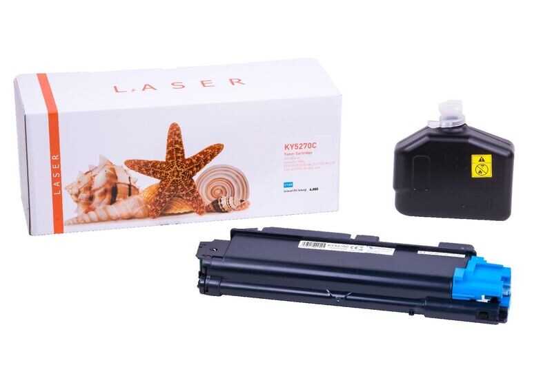 Alternativer Toner passend zu Kyocera TK5270 / 1T02TVCNL0 Cyan