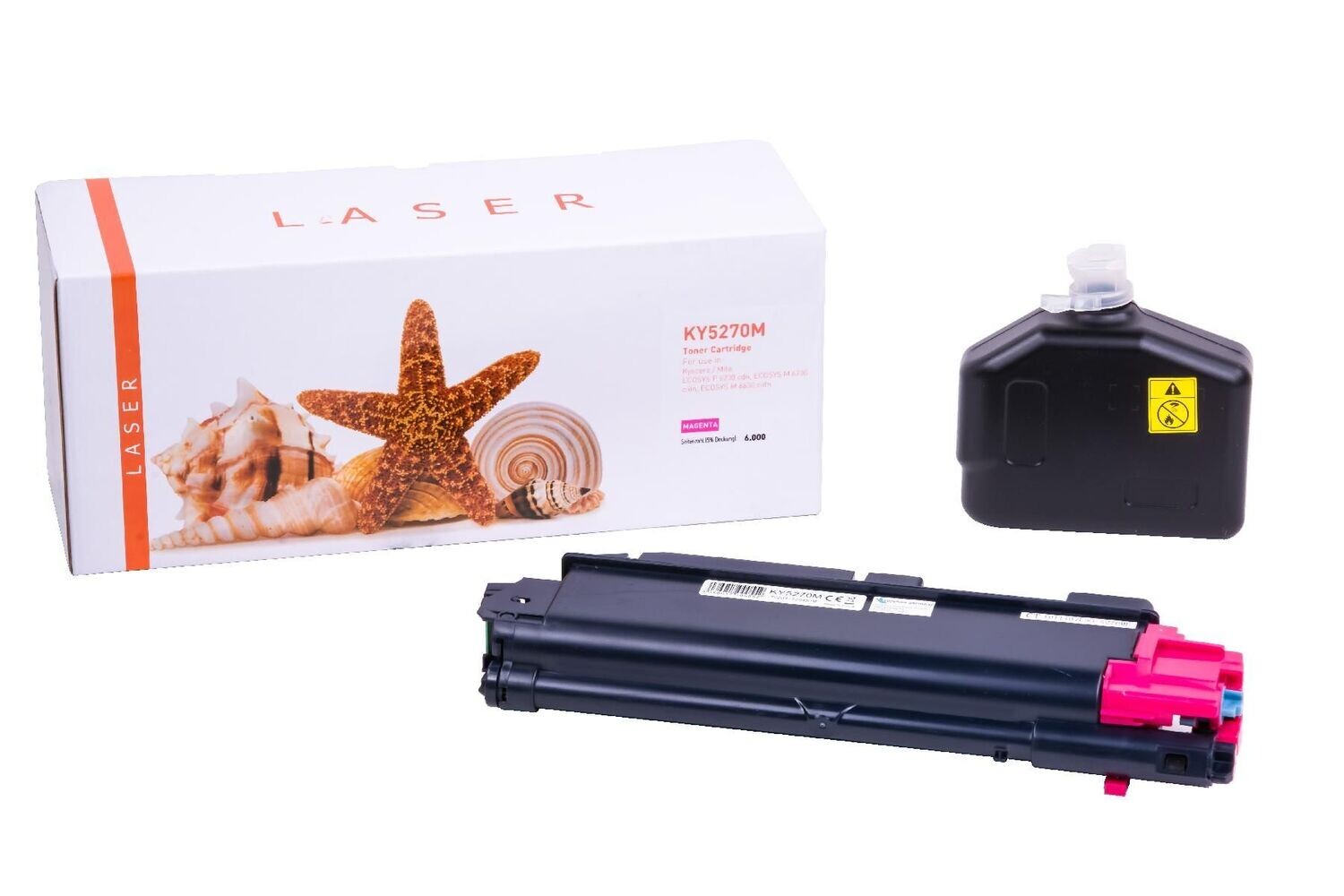 Alternativer Toner passend zu Kyocera TK5270 / 1T02TVBNL0 Magenta