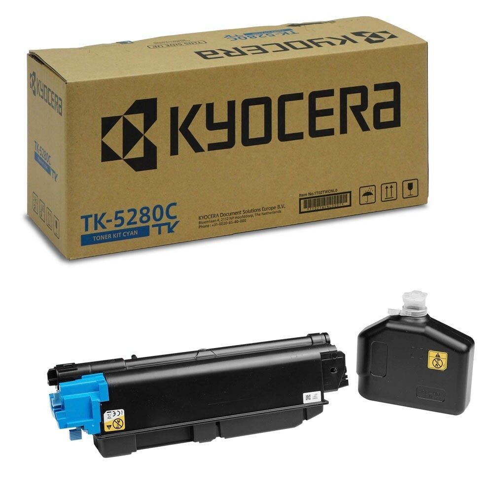 Original Kyocera Toner TK5280 Cyan / 1T02TWCNL0