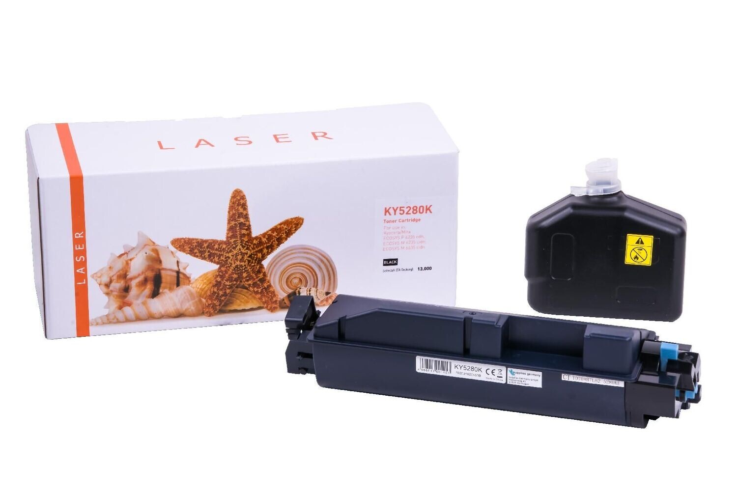 Alternativer Toner passend zu Kyocera TK5280 / 1T02TW0NL0 Schwarz