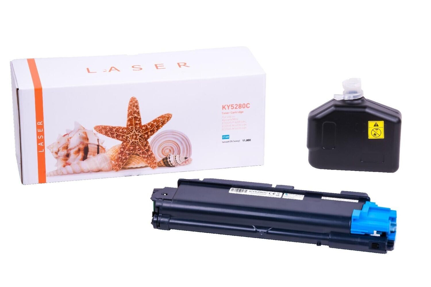 Alternativer Toner passend zu Kyocera TK5280 / 1T02TWCNL0 Cyan